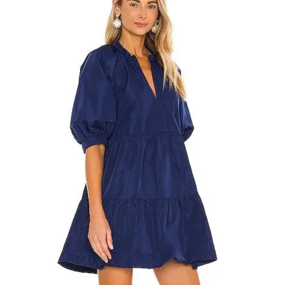 Tuckernuck AMANDA UPRICHARD Blue Diego Dress Size XS